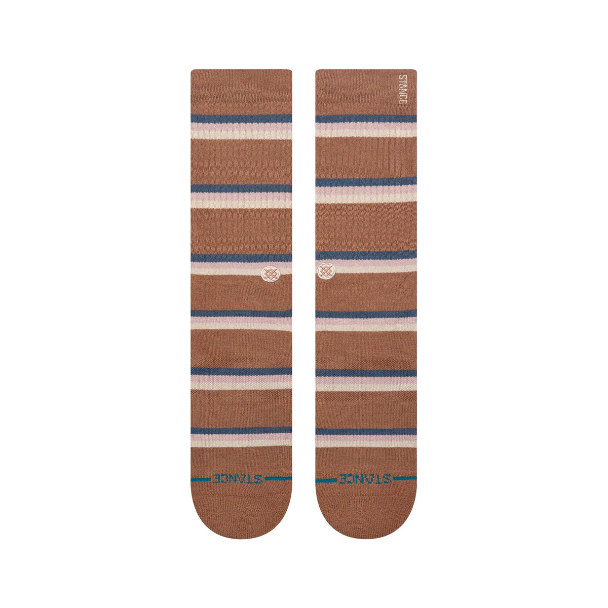 Stance - Stance Strata Crew Sock in Brown