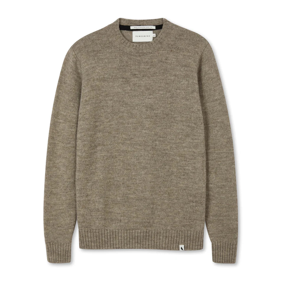 Peregrine - Makers Crew Jumper in Oak