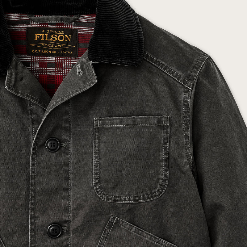 Filson - Canvas Outfitter Jacket in Peat