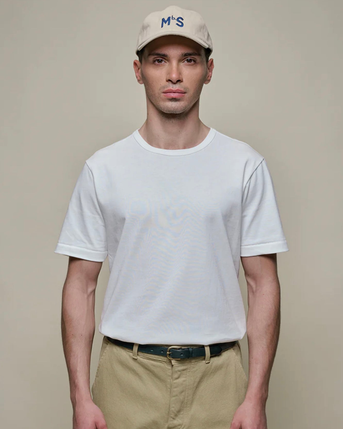 Merz b. Schwanen - 2M15 Vintage Machine Refined Classic Fit T-Shirt in White