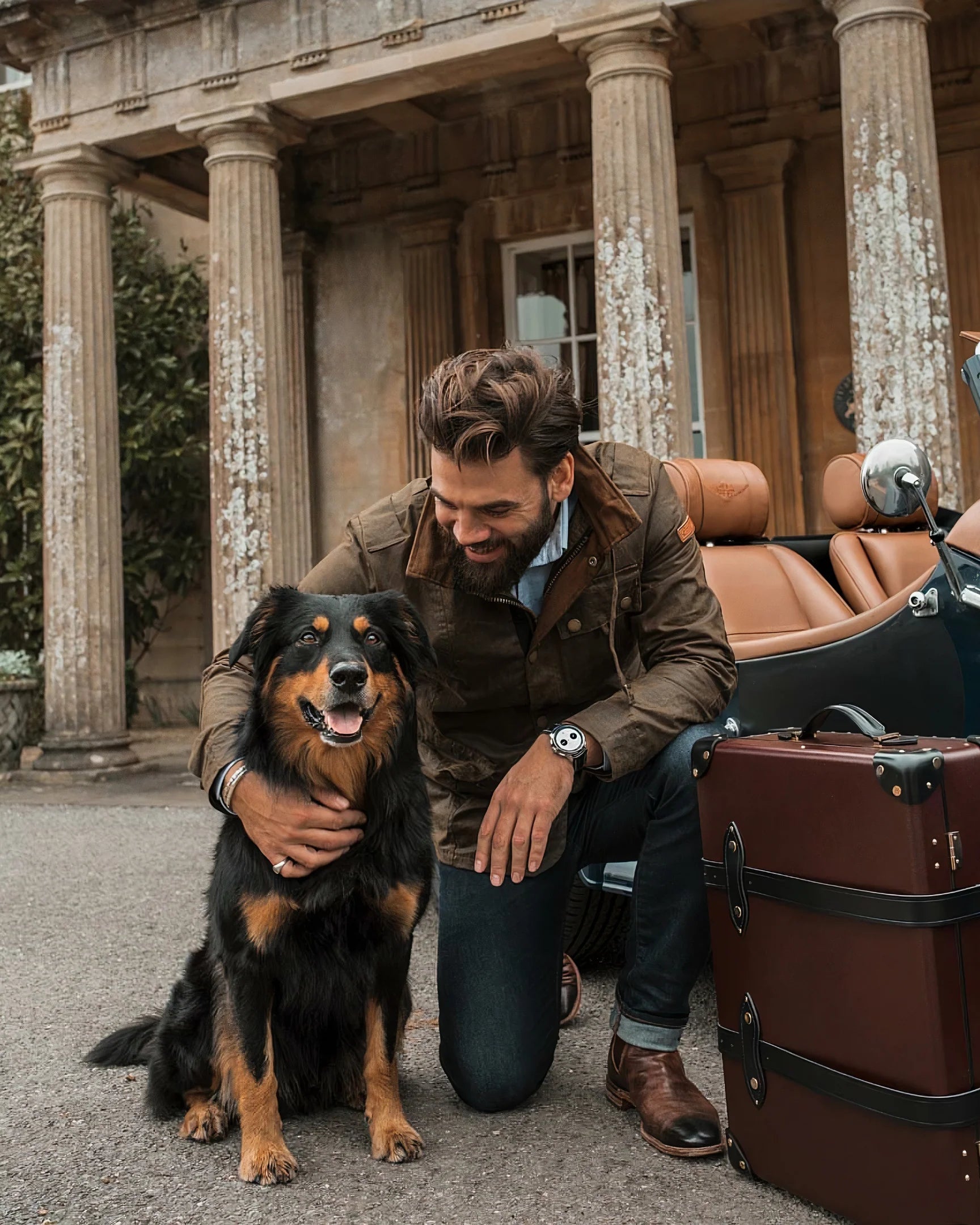 Peregrine - Bexley Jacket in Brown