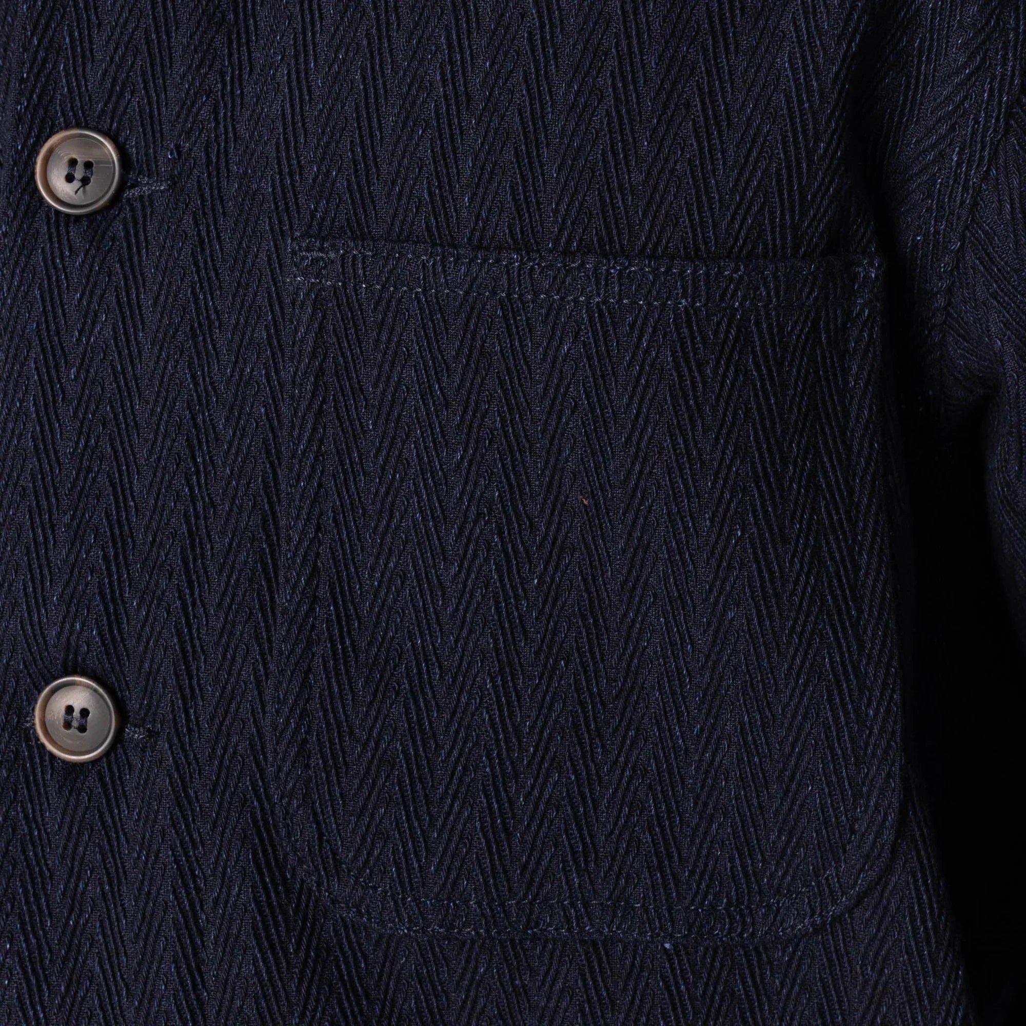 Naked & Famous - Chore Coat in Indigo Sugiaya