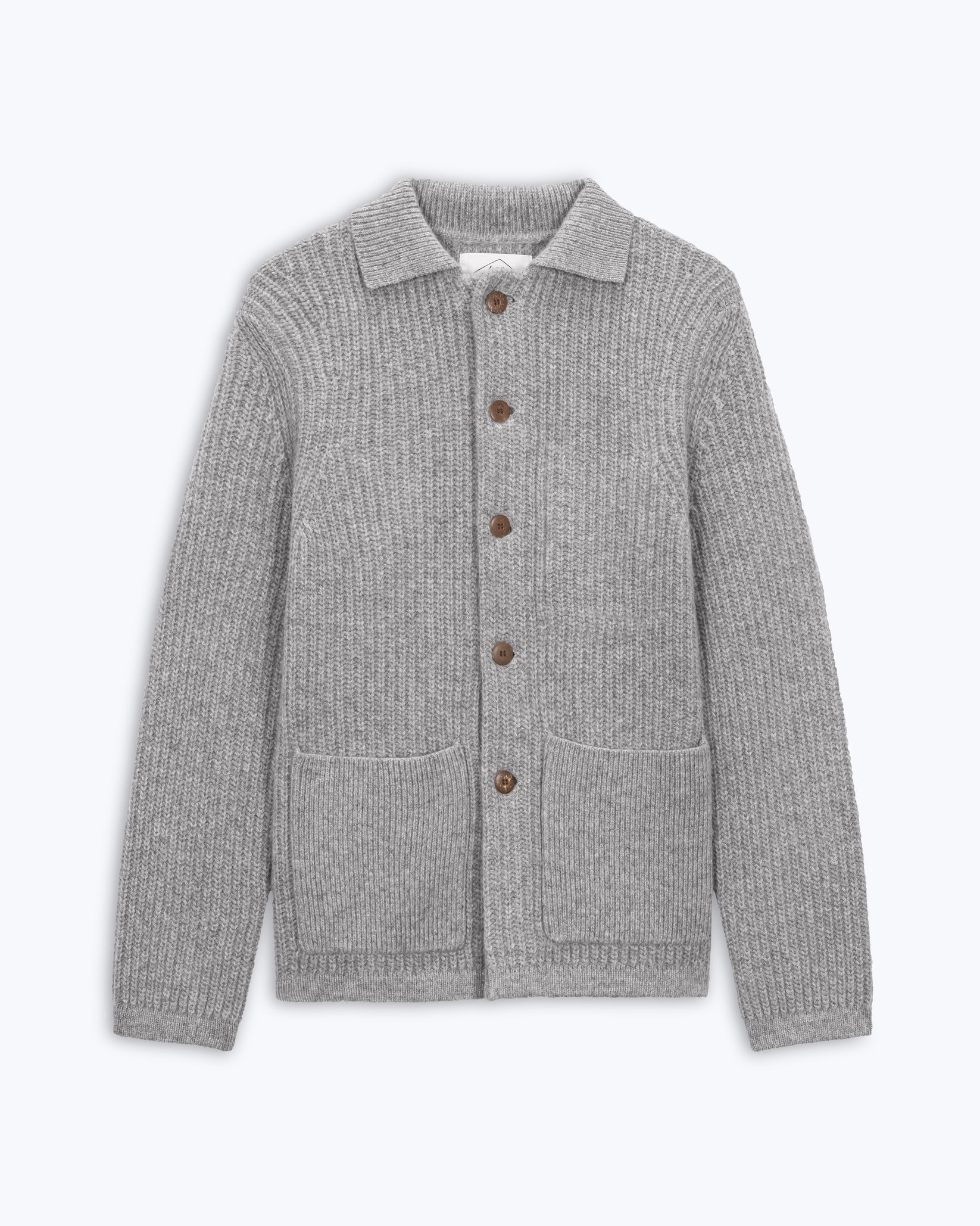 Alex Crane - Knit Kite Jacket in Steel