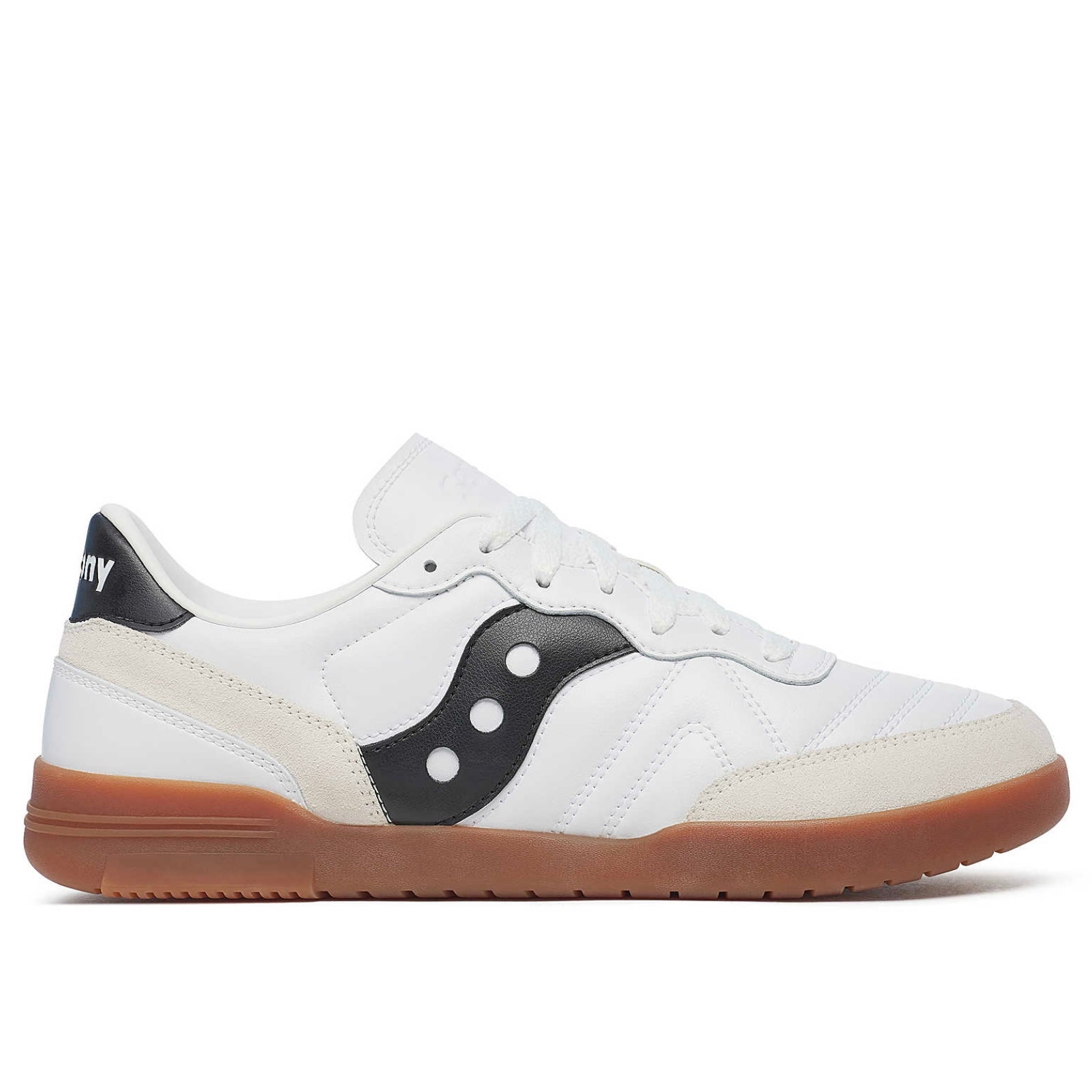 Saucony - 586i Leather in White/Black
