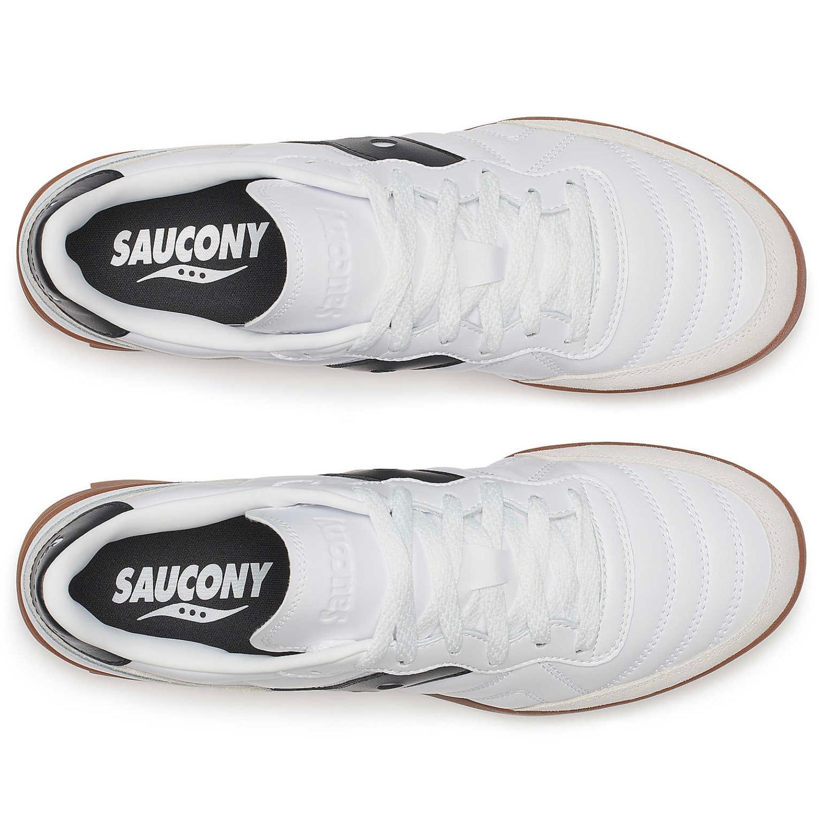 Saucony - 586i Leather in White/Black