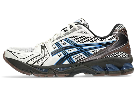Asics - GEL-Kayano 14 in Cream/Blue Coast