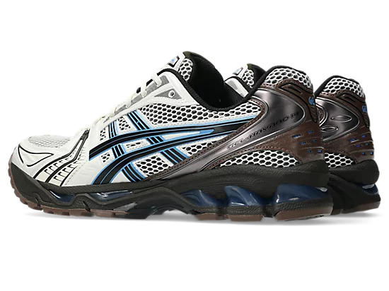 Asics - GEL-Kayano 14 in Cream/Blue Coast