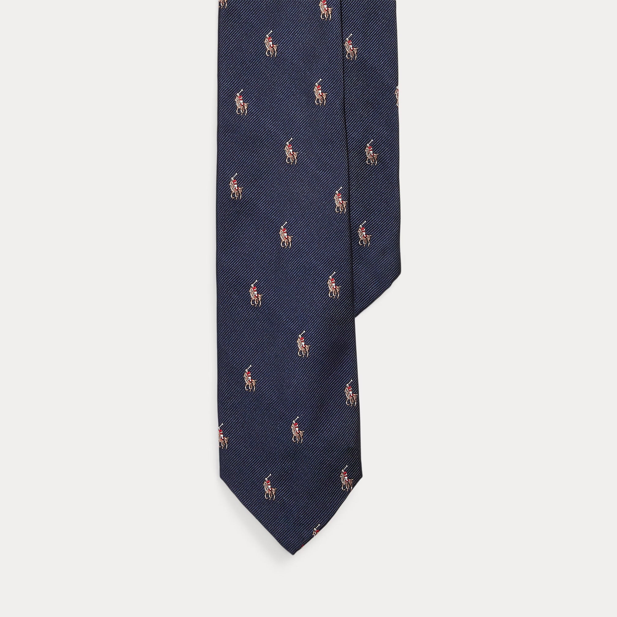 Polo Ralph Lauren - Polo Pony Silk Repp Narrow Tie