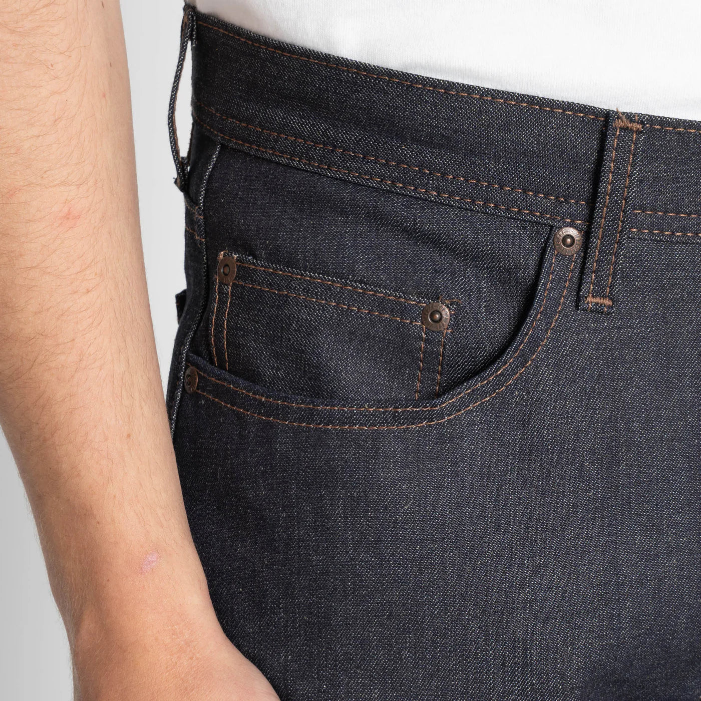 Naked & Famous - Weird Guy in Hemp Blend Selvedge Indigo
