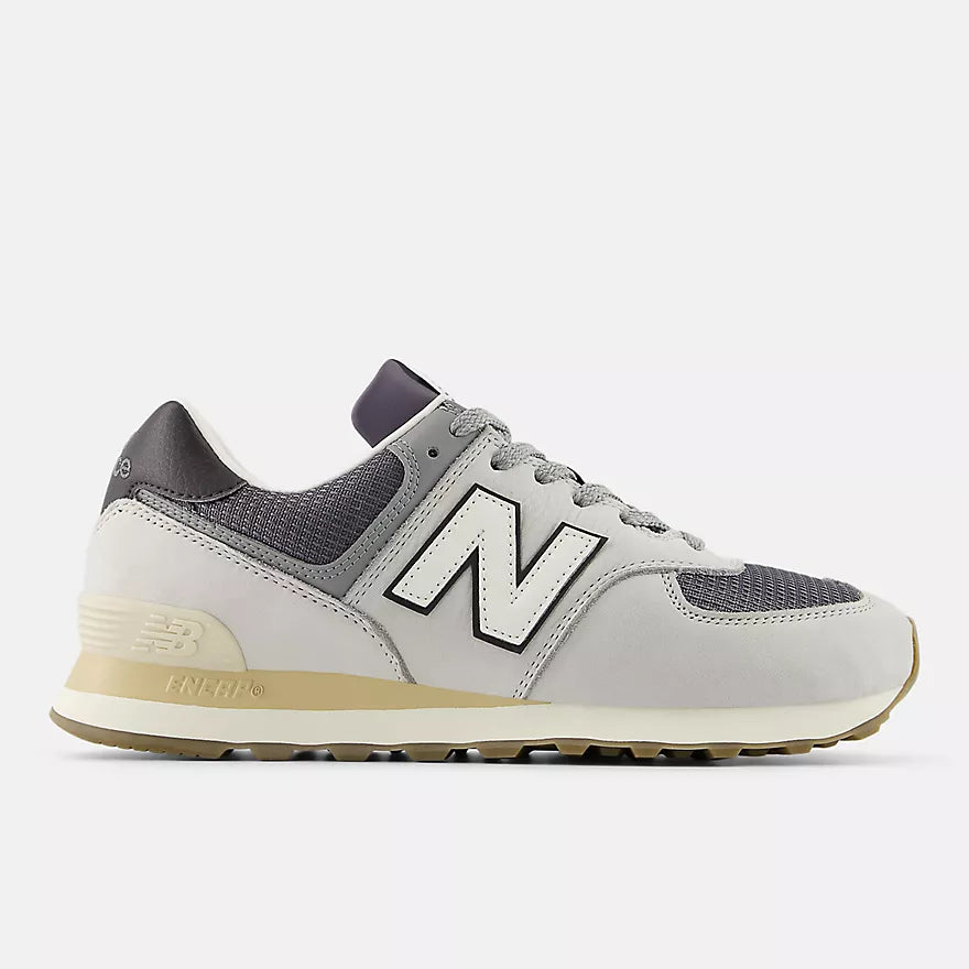 New Balance - 574 in Grey Matter with Dark Silver Metallic