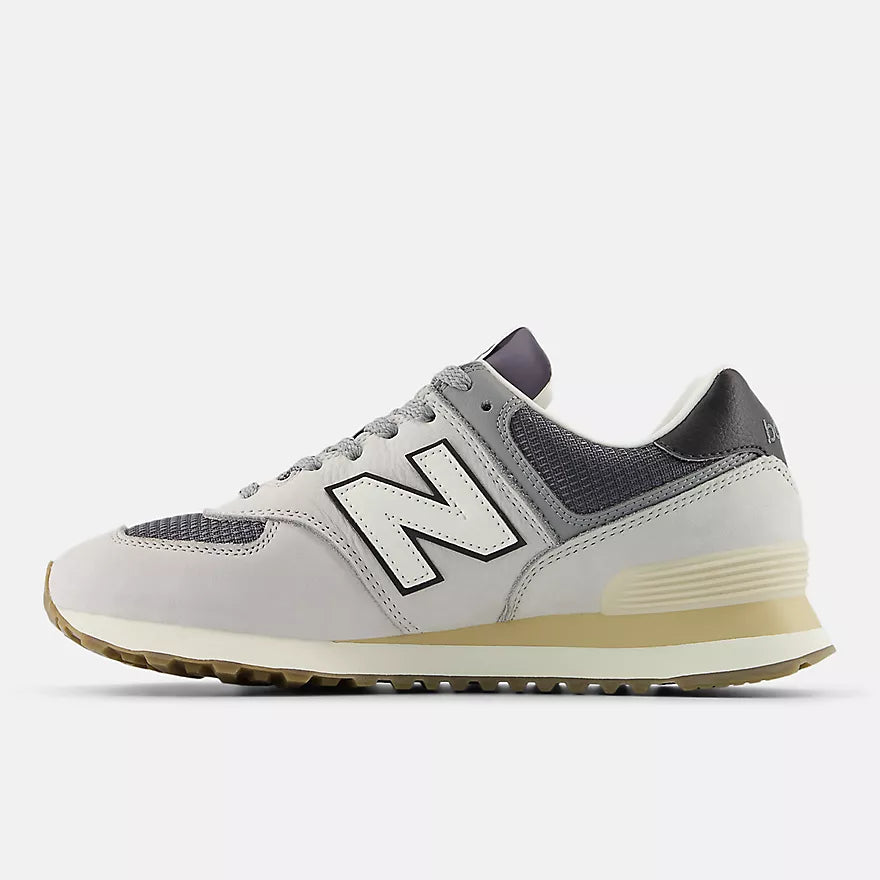 New Balance - 574 in Grey Matter with Dark Silver Metallic