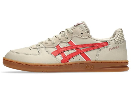 Asics - Skyhand OG in Feather Grey and Red Snapper
