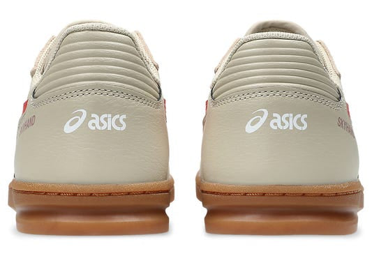 Asics - Skyhand OG in Feather Grey and Red Snapper