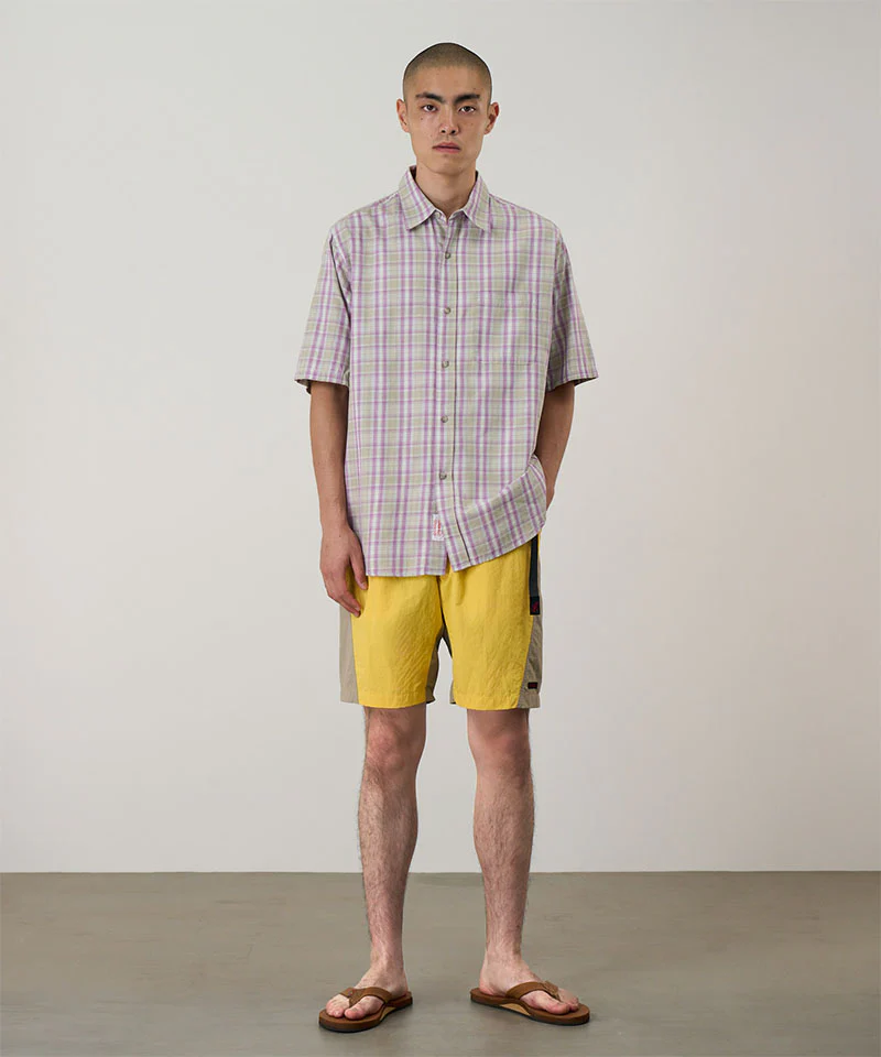 Gramicci - Nylon Block Short in Banana