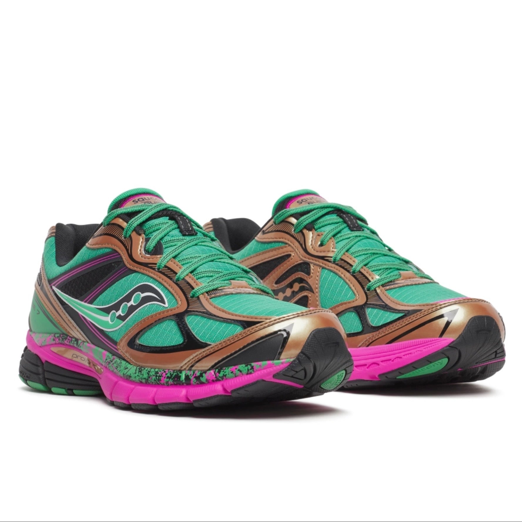 Saucony - Progrid Guide 7 in Green Bronze
