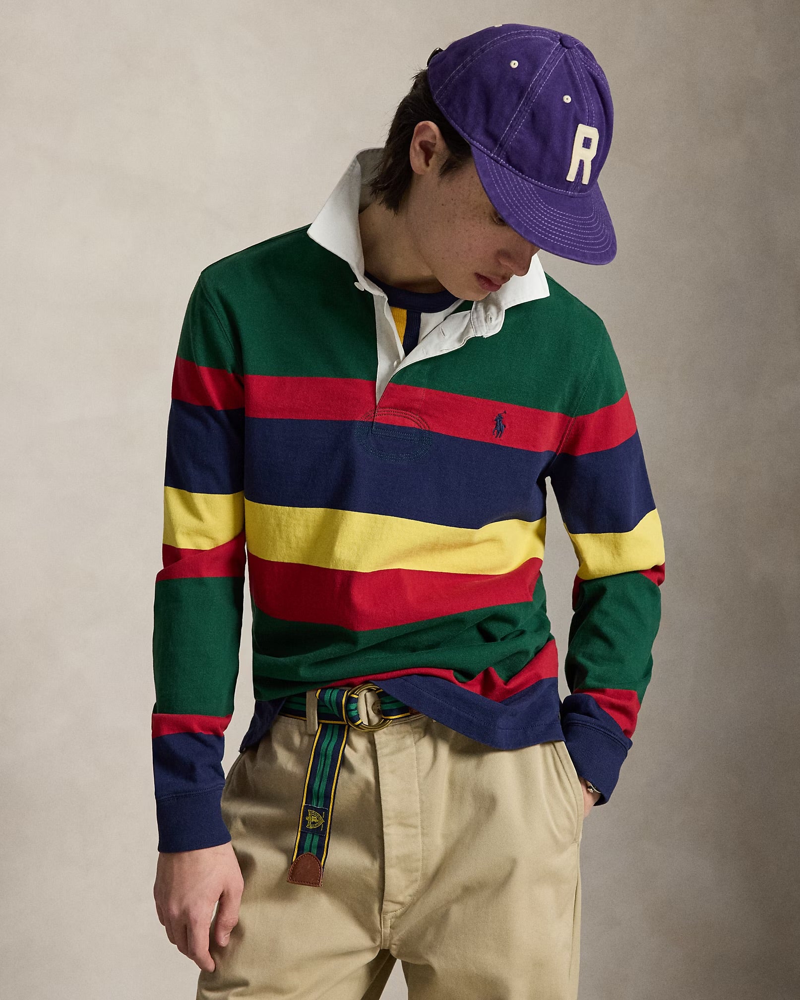 Polo Ralph Lauren - The Iconic Rugby Shirt in New Forest Multi