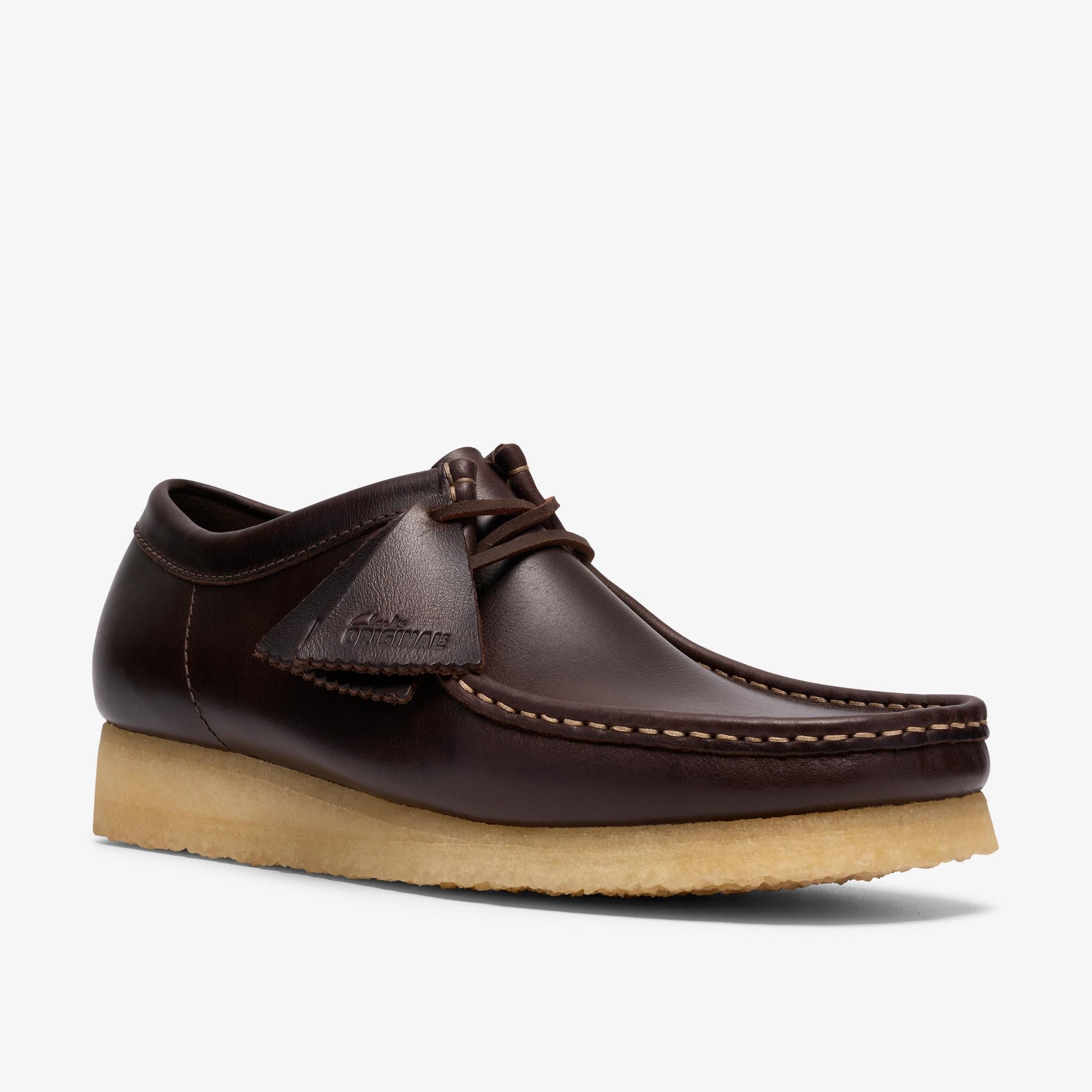 Clarks Originals - Wallabee in Dark Brown Leather
