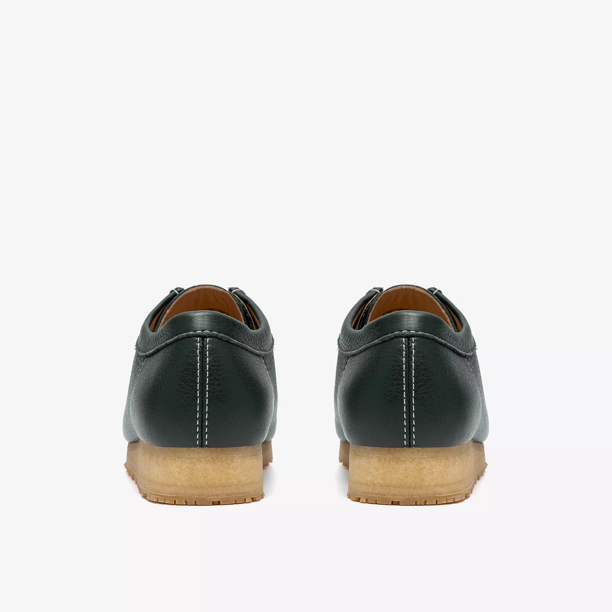 Clarks Originals - Wallabee RB in Dark Green Leather