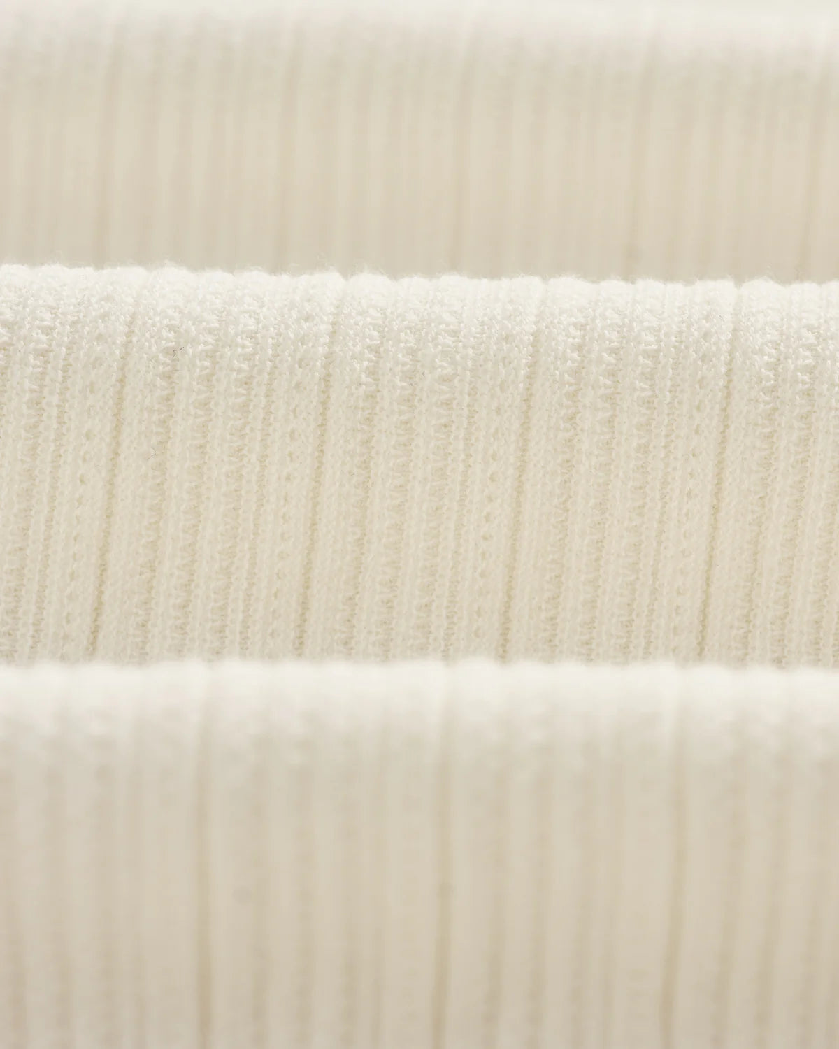 Wax London- Naples Polo Vertical Knit in Ercu