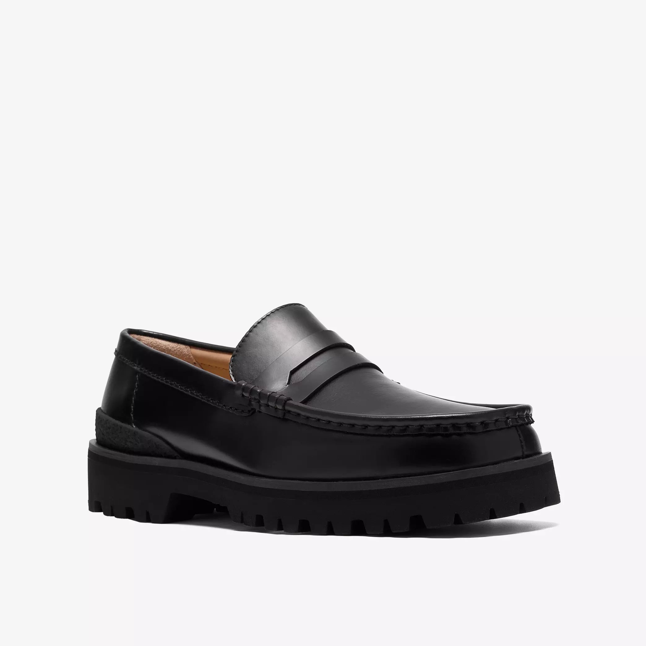 Clarks Originals - Yukonner Penny in Black Leather