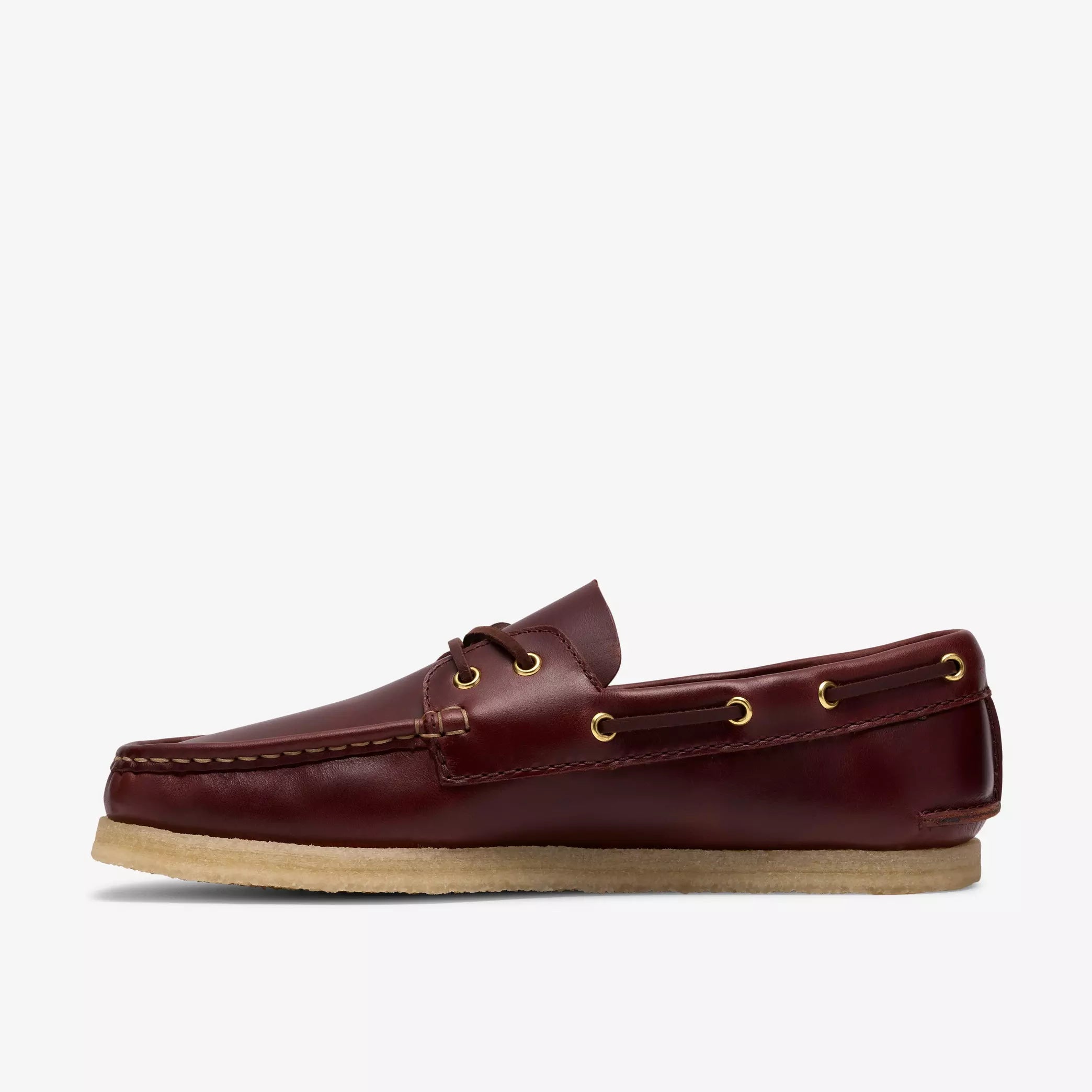 Clarks Originals - Godney Boat in British Tan Leather
