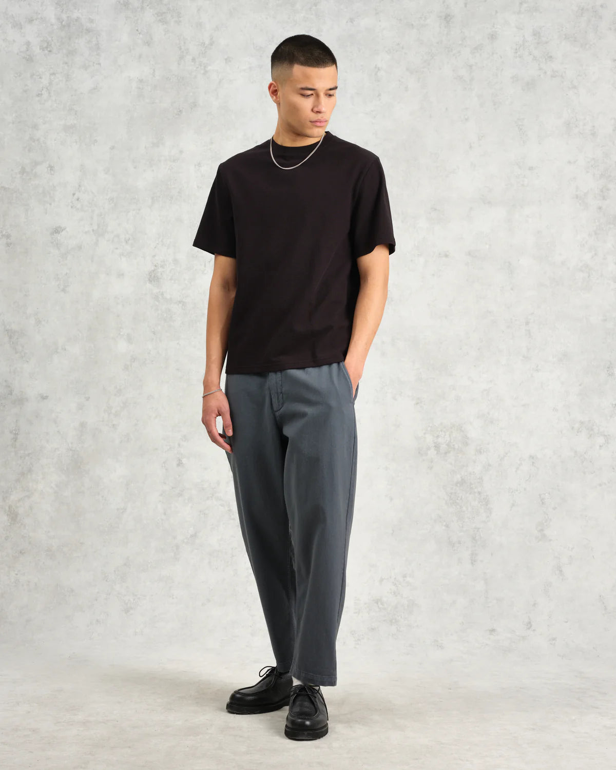 Wax London- Kurt Trousers in Petrol Blue