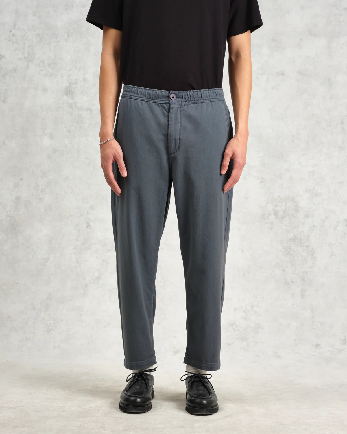 Wax London- Kurt Trousers in Petrol Blue