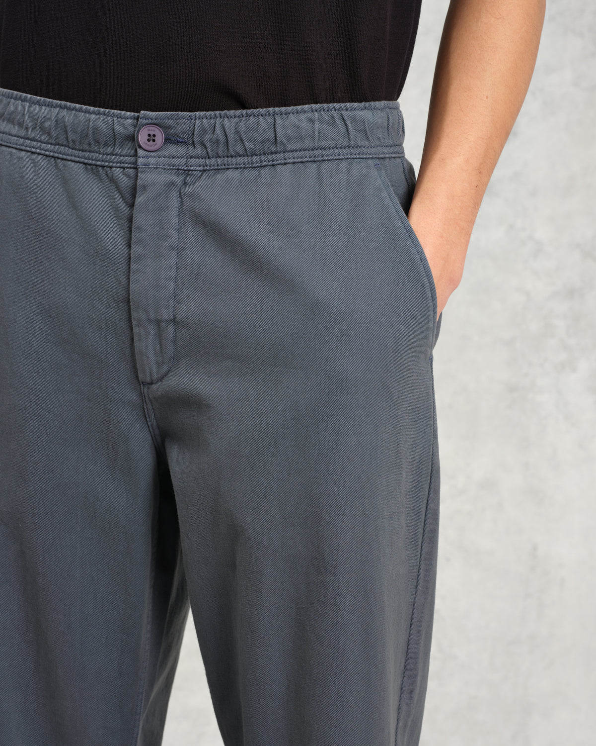 Wax London- Kurt Trousers in Petrol Blue