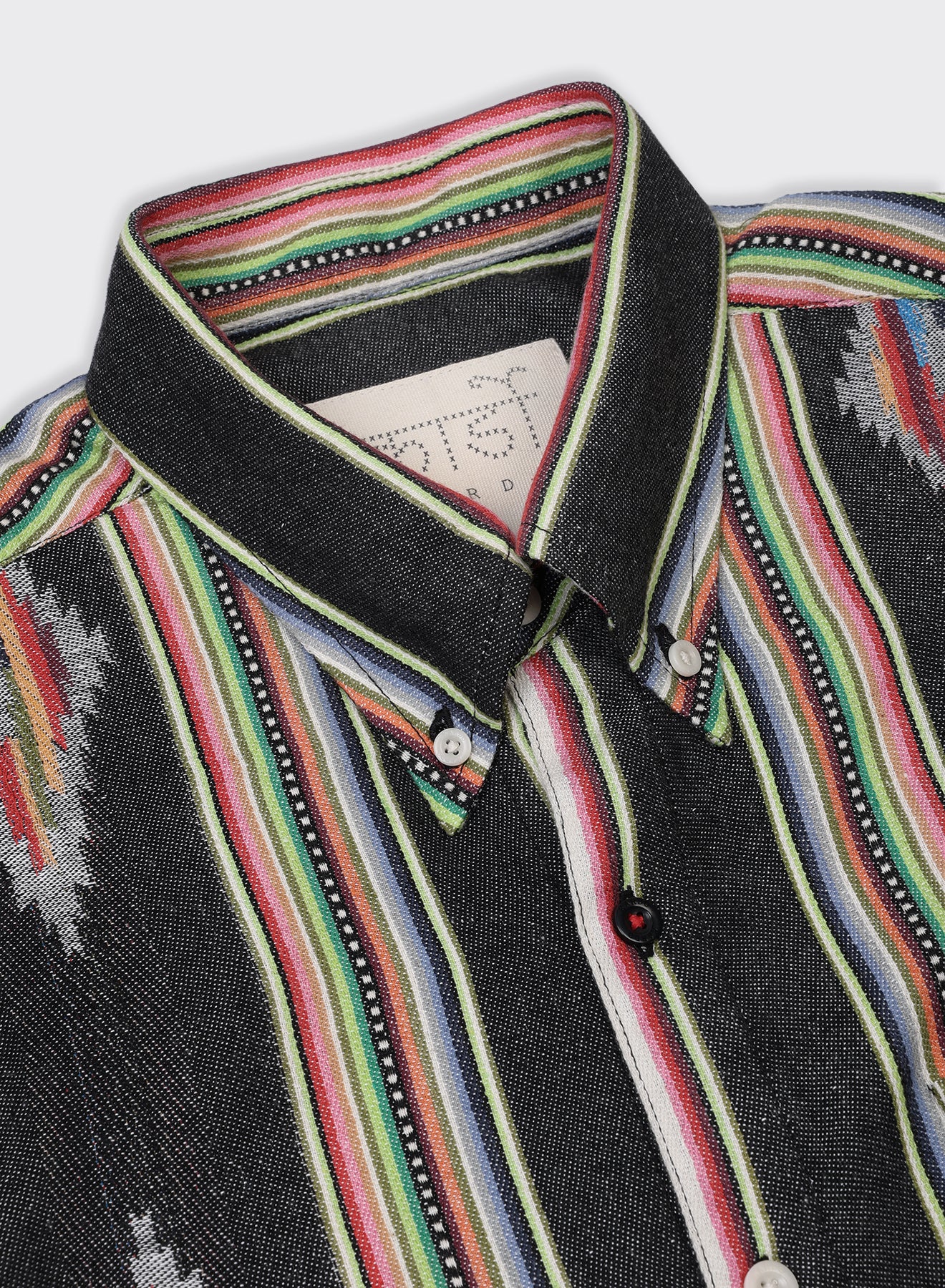 Kardo - Ron Ivy Button-Down in Jacquard Stripe