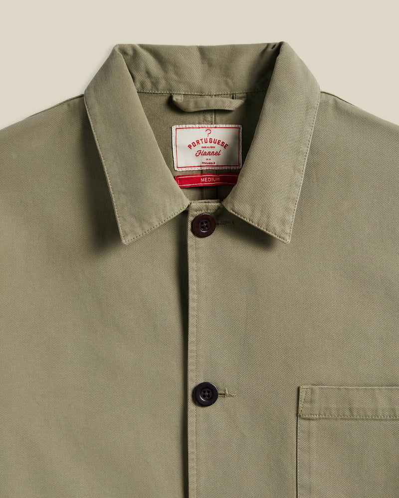 Portuguese Flannel - Labura Jacket in Olive
