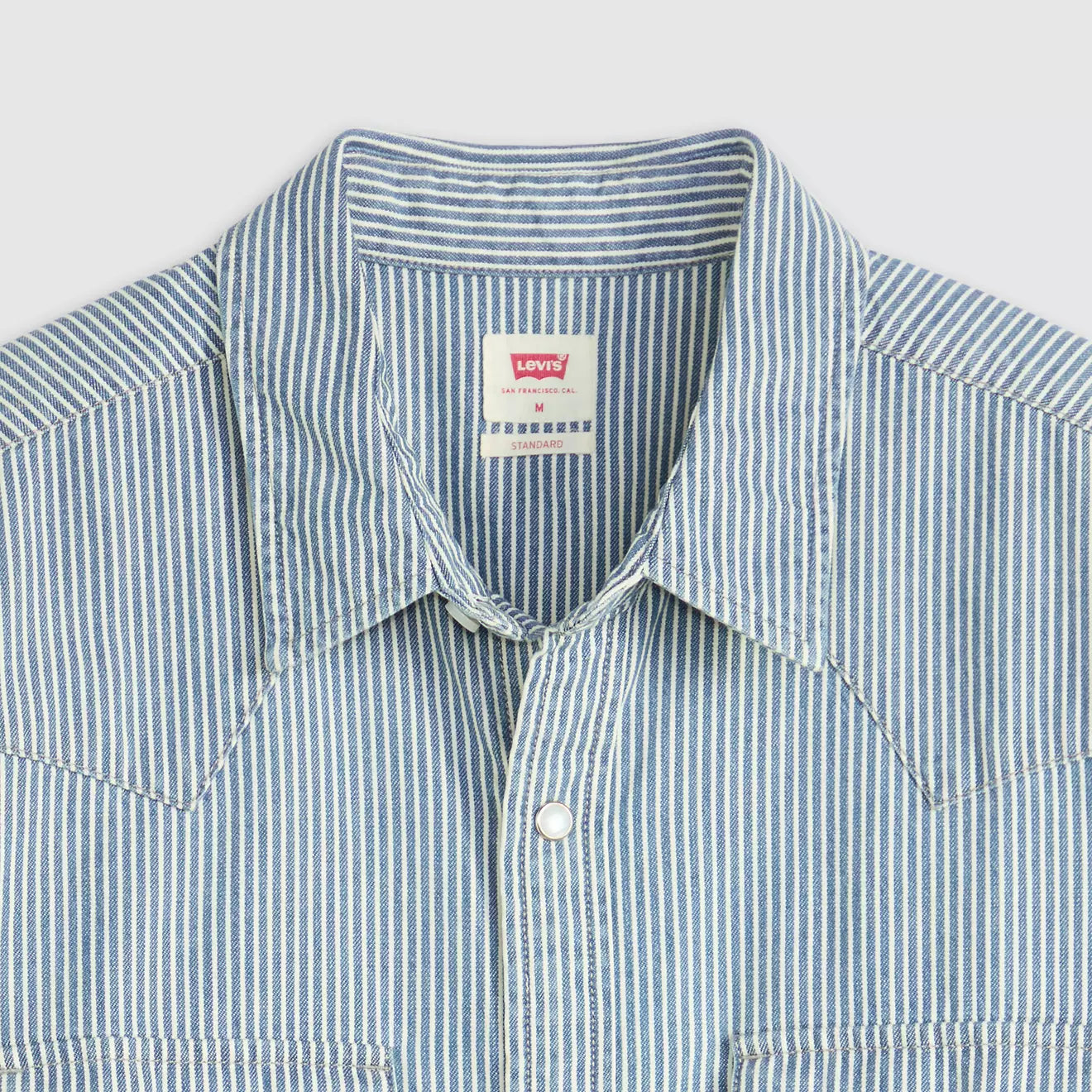 Levi's - Classic Western Short Sleeve in Picadilly Stripes
