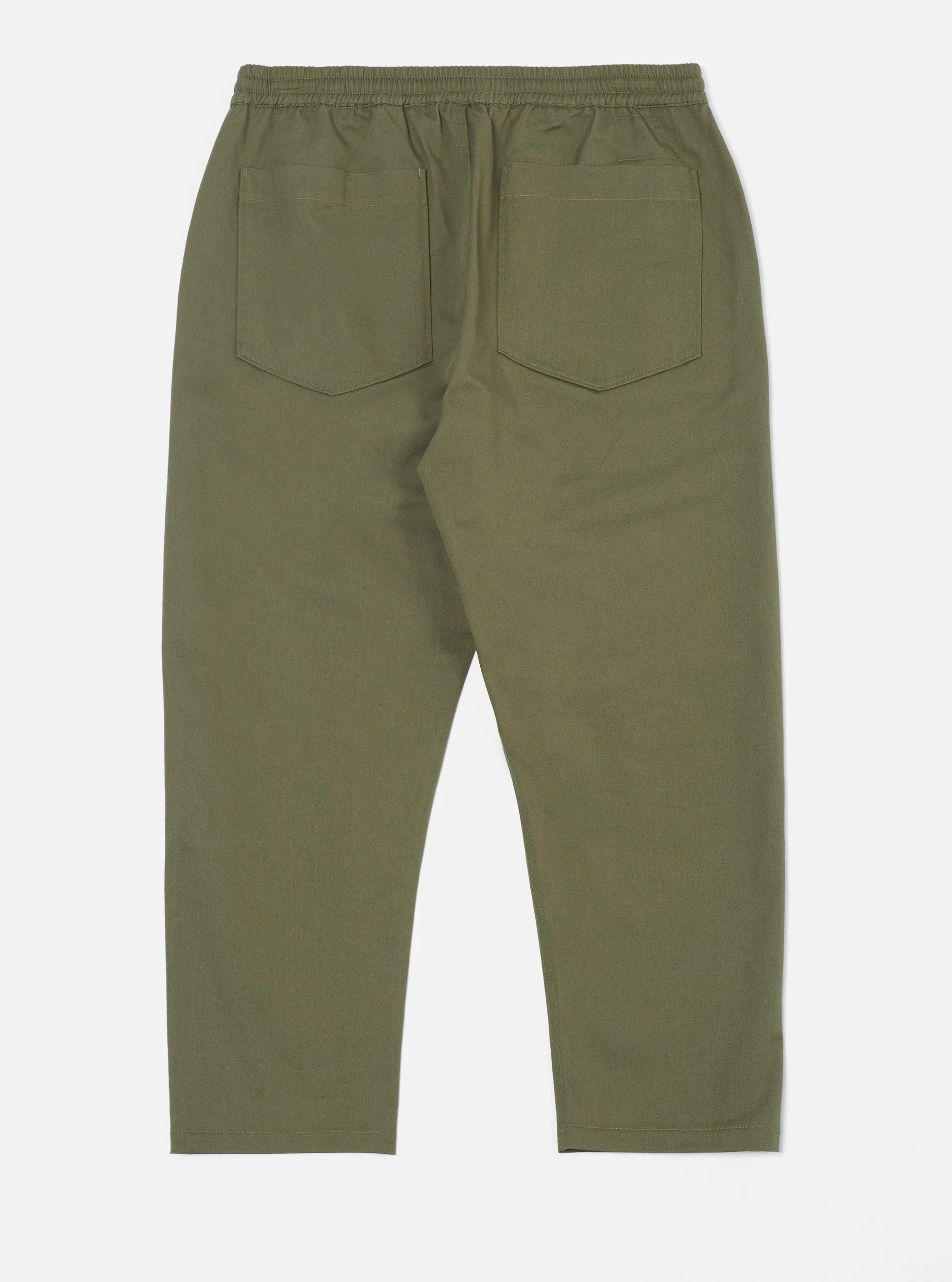 Universal Works - Hi Water Trouser in Light Olive Twill