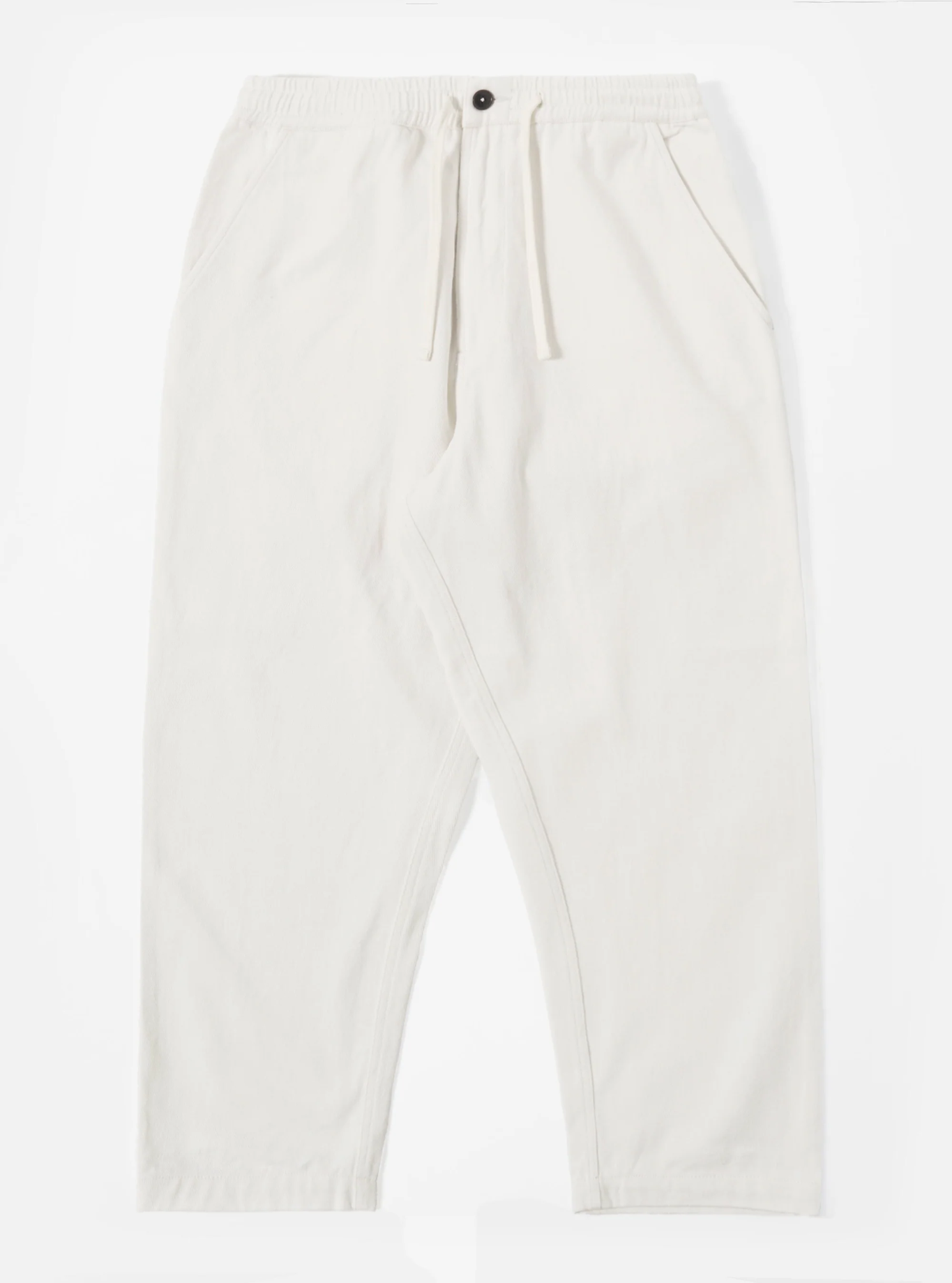 Universal Works - Hi Water Trouser in Ecru Slub Drill