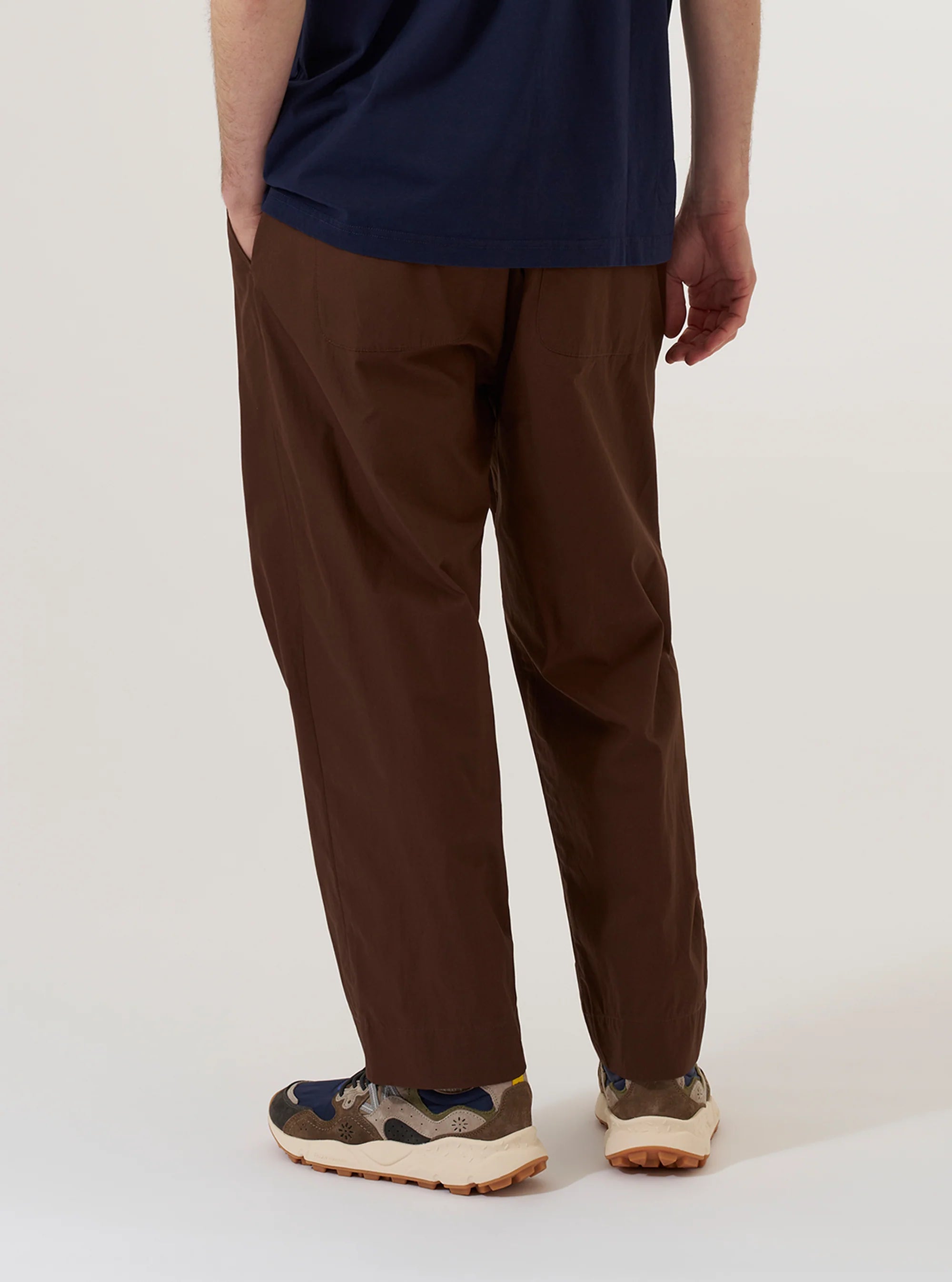Universal Works - Judo Pant in Brown Peached Poplin