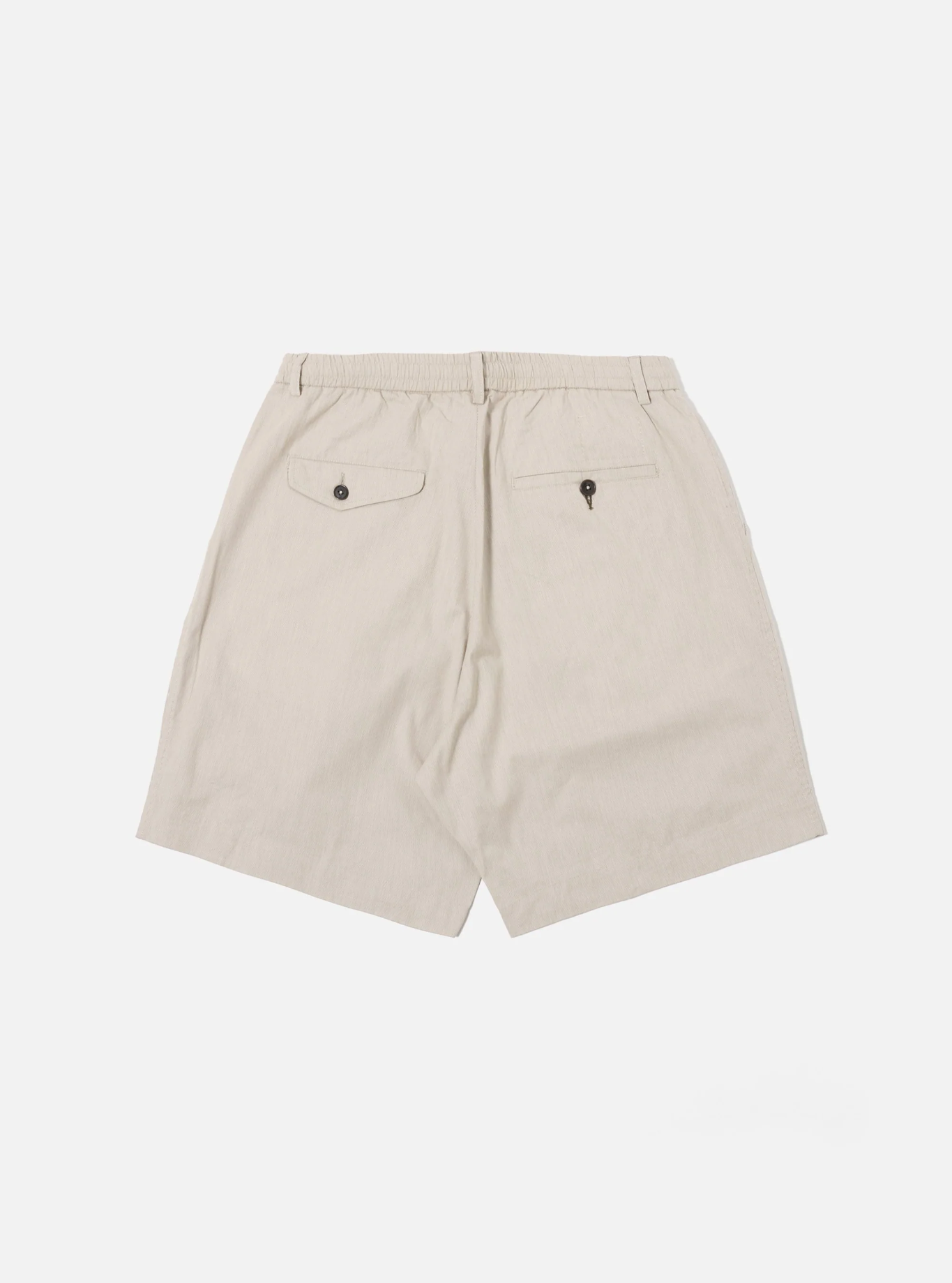Universal Works - Pleated Track Short in Brown Kennedy Stripe