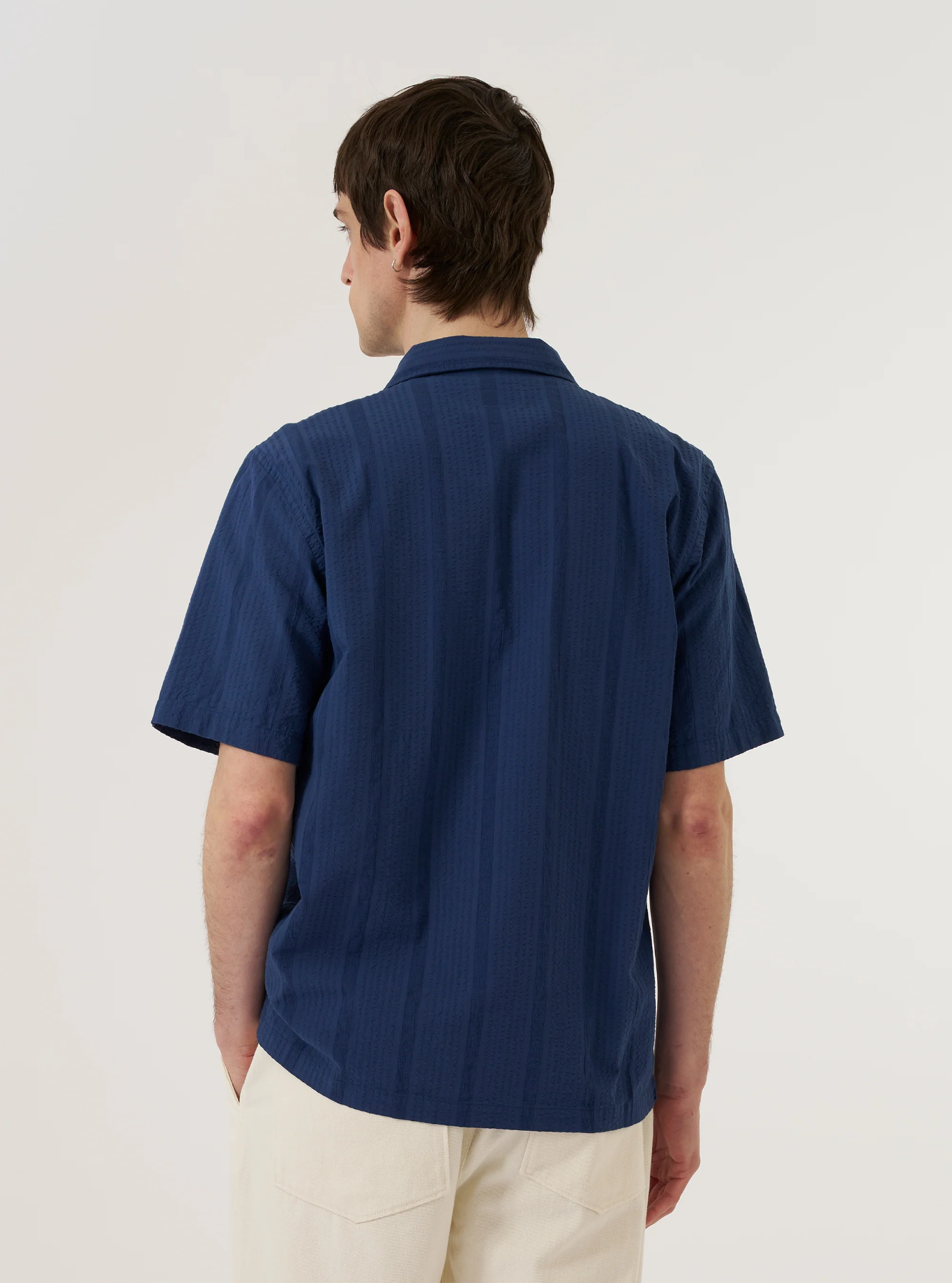 Universal Works - Road Shirt in Blue Maui Cotton
