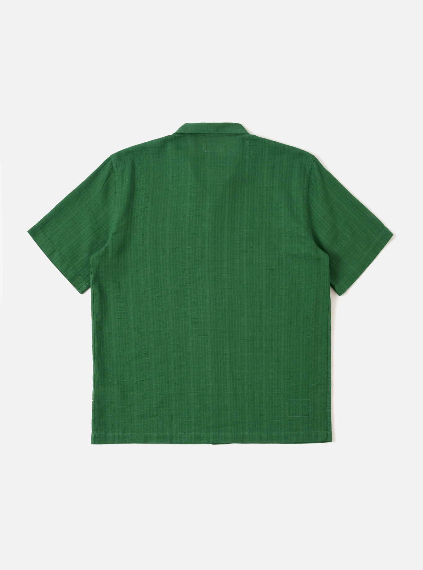 Universal Works - Road Shirt in Green Letts Cotton