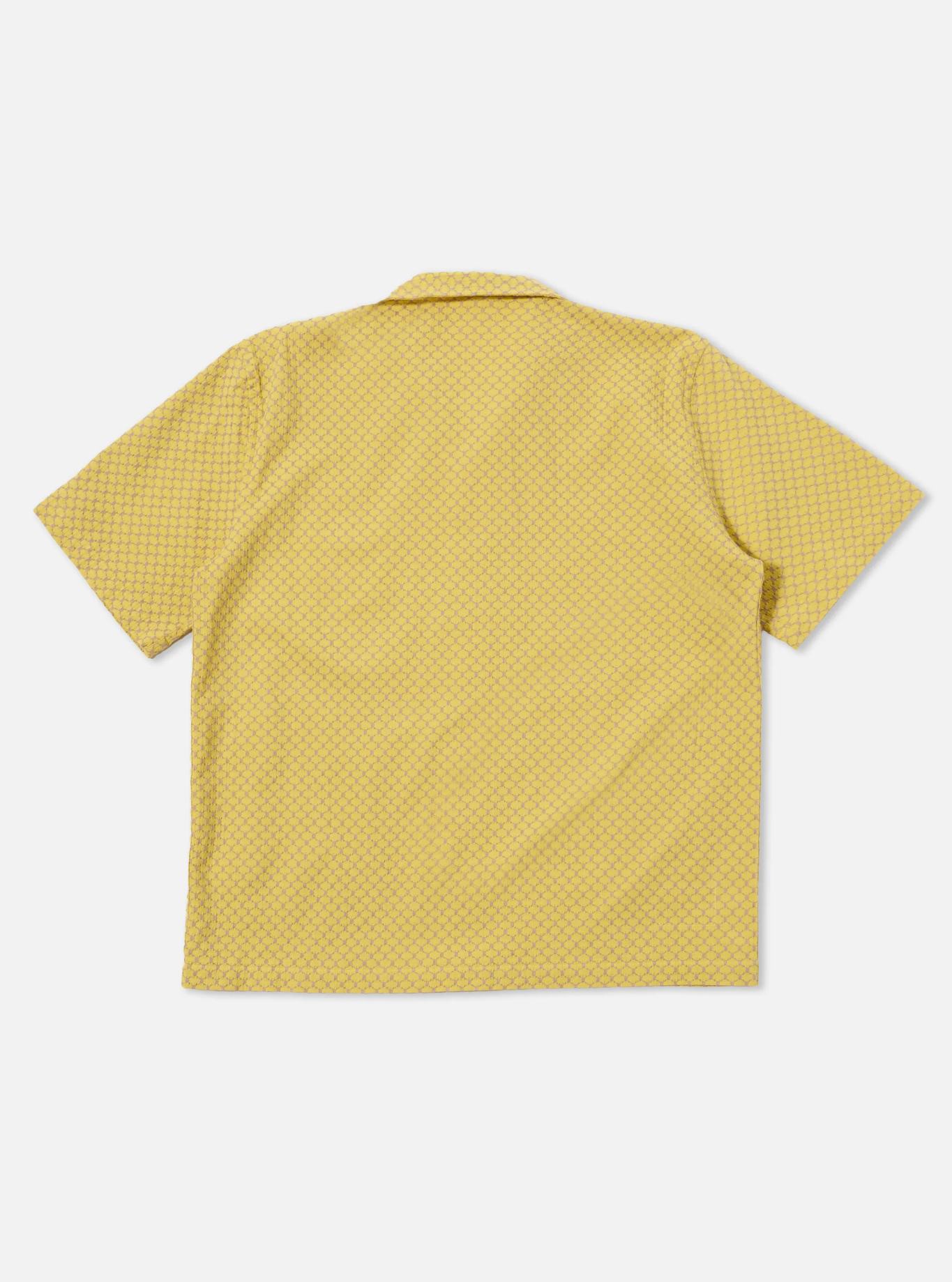 Universal Works - Road Shirt in Yellow Mykonos Cotton