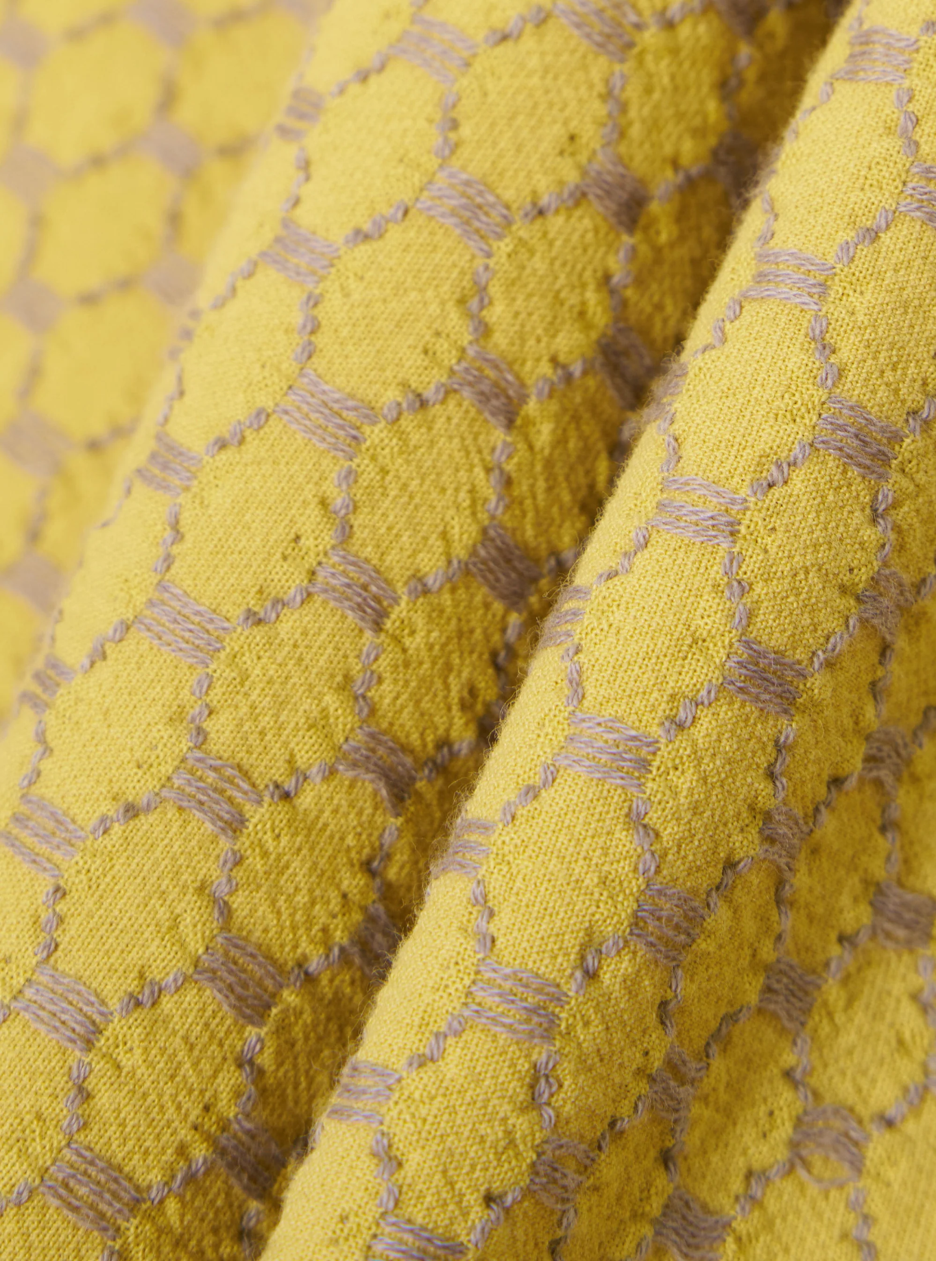 Universal Works - Road Shirt in Yellow Mykonos Cotton