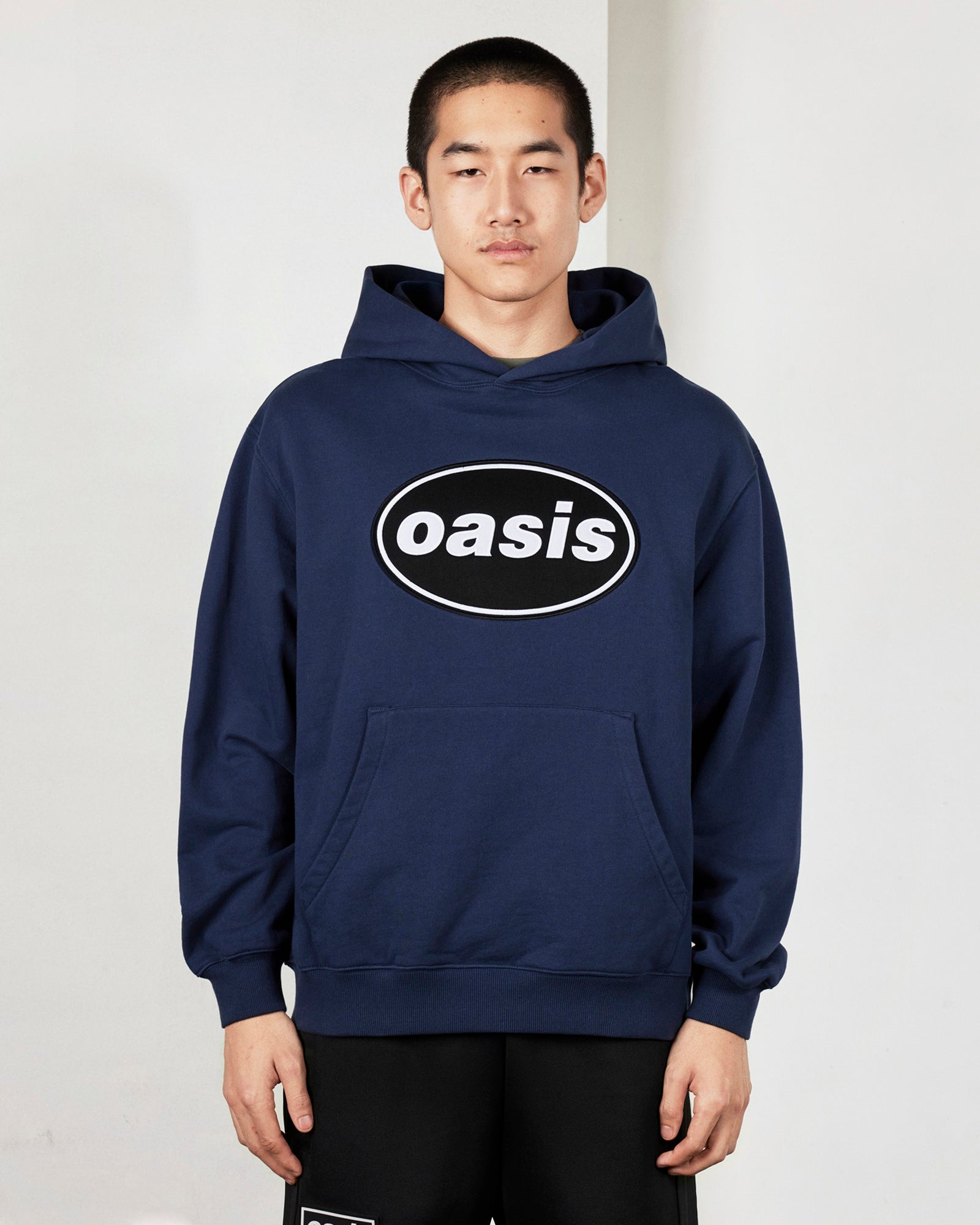 Pleasures x Oasis - Knebworth Hoodie in Navy
