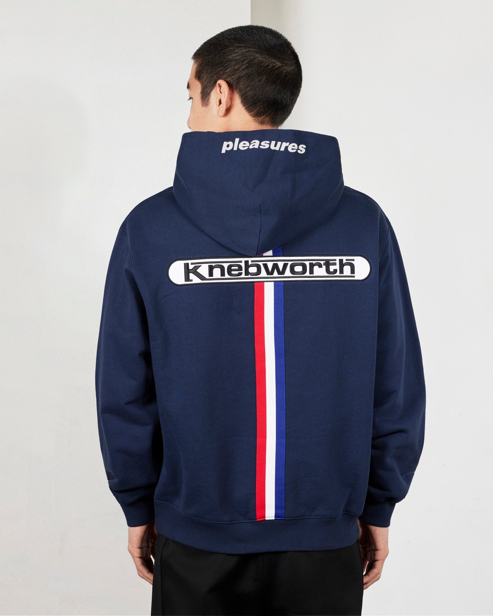 Pleasures x Oasis - Knebworth Hoodie in Navy