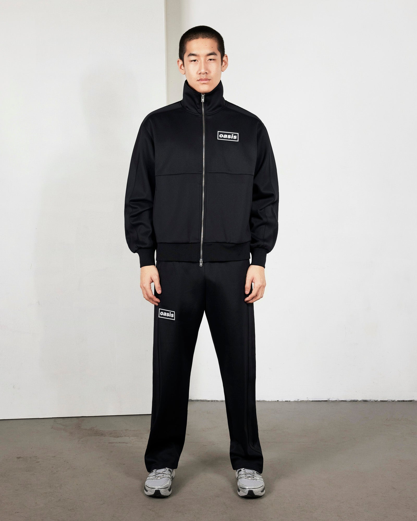 Pleasures x Oasis - Forever Track Jacket in Black