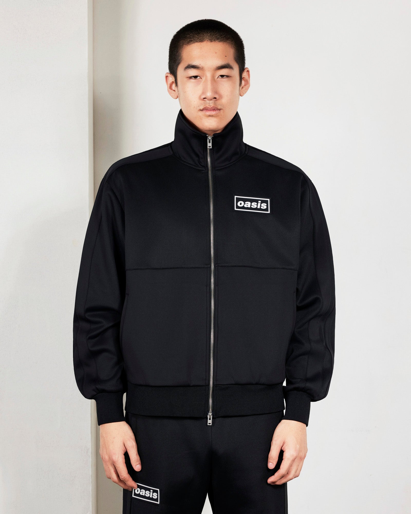 Pleasures x Oasis - Forever Track Jacket in Black