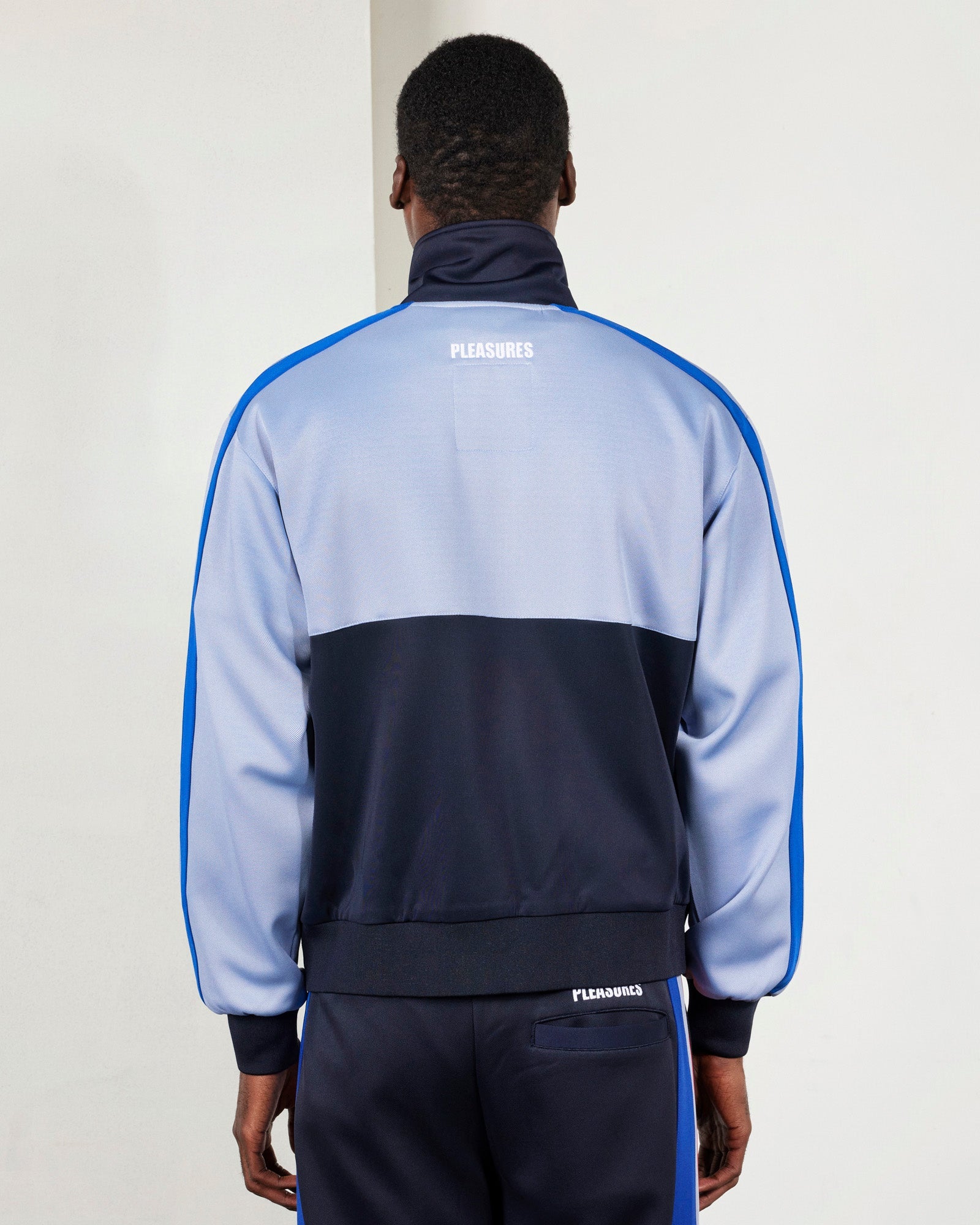 Pleasures x Oasis - Forever Track Jacket in Powder Blue