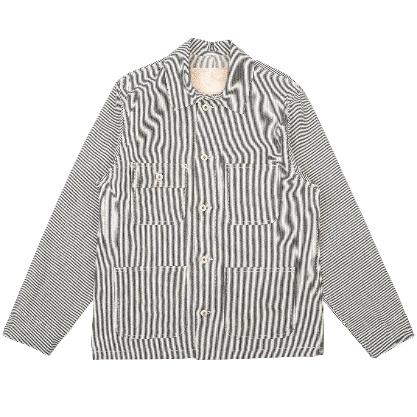 Naked & Famous - Chore Coat in Selvedge Hickory