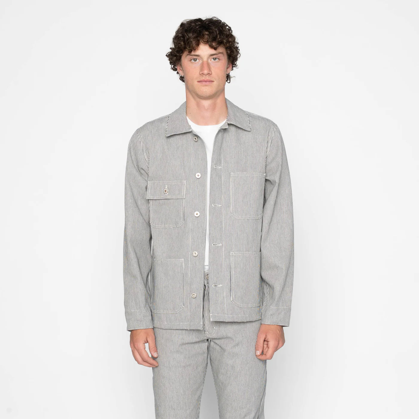Naked & Famous - Chore Coat in Selvedge Hickory