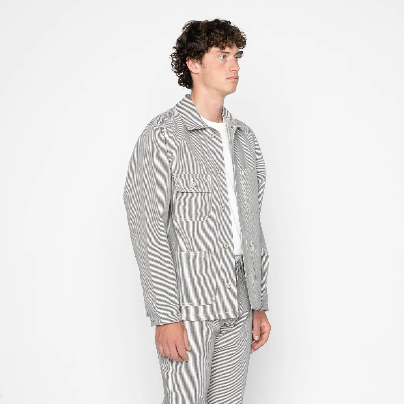 Naked & Famous - Chore Coat in Selvedge Hickory