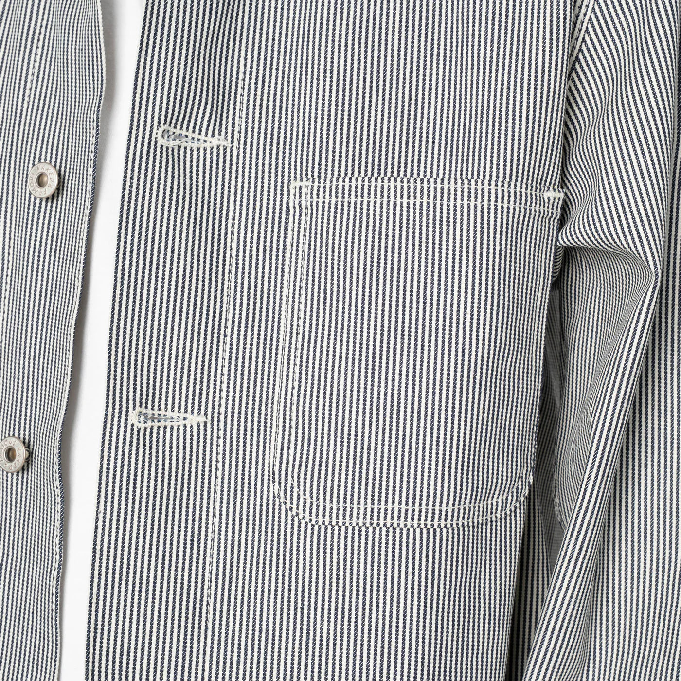 Naked & Famous - Chore Coat in Selvedge Hickory