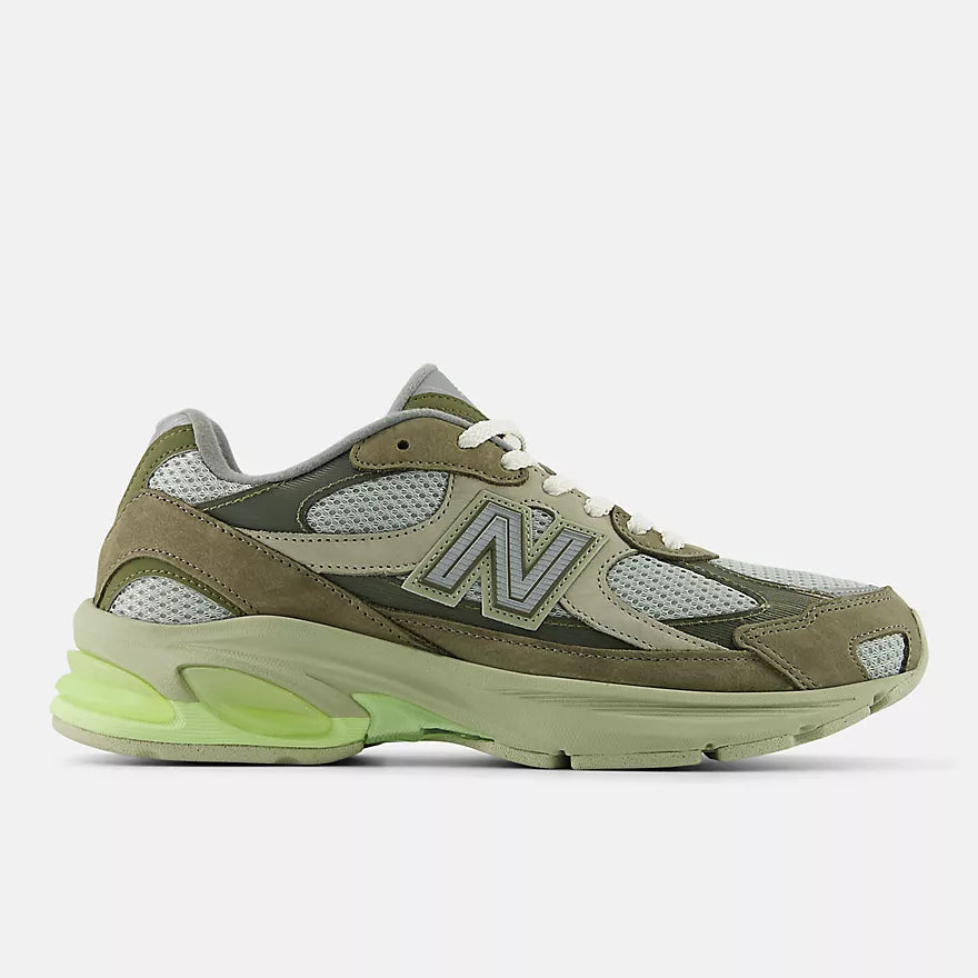 New Balance - ABZORB 2010 in Covert Green with Dry Lime and Lone Star Grey