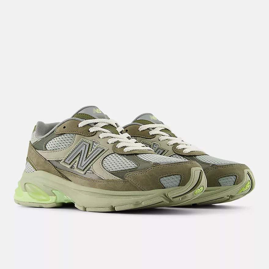 New Balance - ABZORB 2010 in Covert Green with Dry Lime and Lone Star Grey
